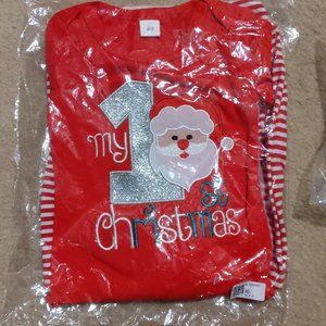 NEW Christmas 2 pack onesies